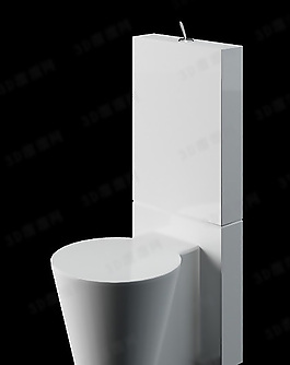 3D坐便器模型