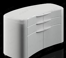 3D邊柜模型