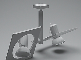 3D射燈模型