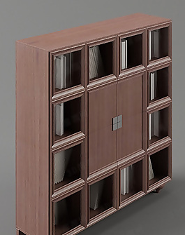 3D書柜模型