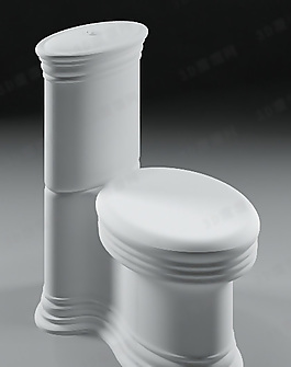 3D坐便器模型