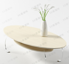 3D茶几模型