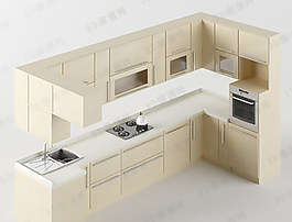 3D廚柜模型