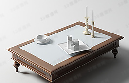 3D茶幾模型