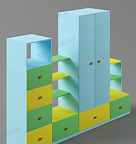 3D柜子模型