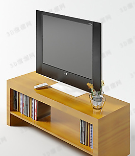 3D電視柜模型