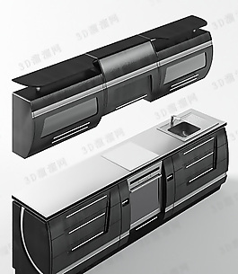 3D廚柜模型