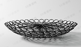 3D吸頂燈模型