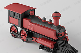3D火車模型