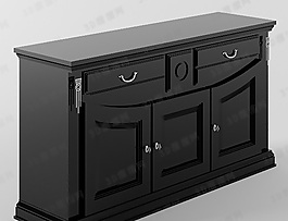3D邊柜模型