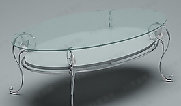 3D茶幾模型