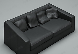 3D雙人沙發(fā)模型