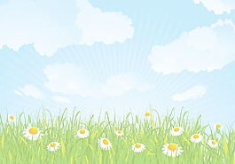 夏天矢量模板