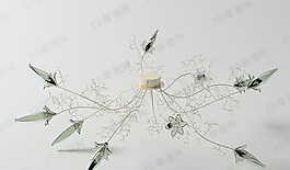 3D吸頂燈模型