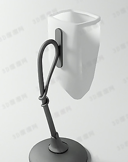 3D臺(tái)燈模型