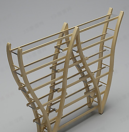 3D架子模型