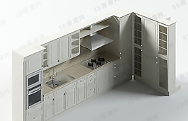 3D廚柜模型