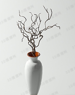 3D花瓶模型