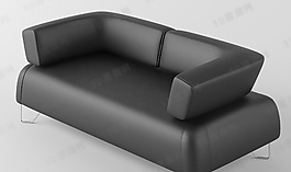 3D雙人沙發(fā)模型