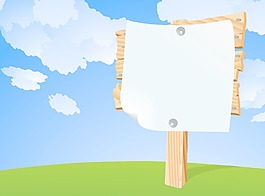空白載體信息板