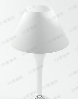 3D臺(tái)燈模型