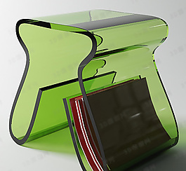 3D凳子模型