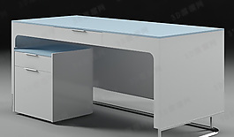 3D辦公桌模型