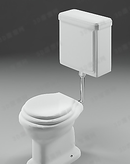 3D坐便器模型