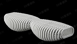 3D長(zhǎng)凳模型