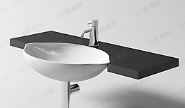 3D洗手臺(tái)模型