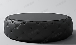 3D沙發(fā)凳模型
