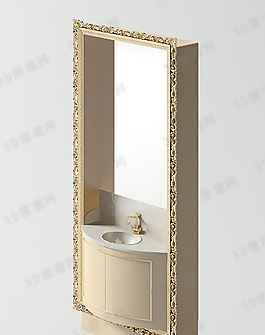 3D洗手臺(tái)模型