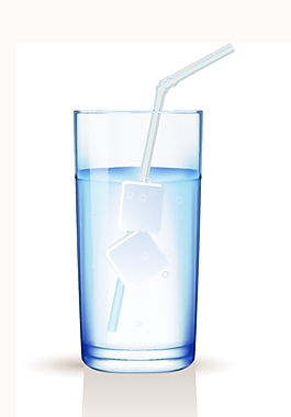 水的玻璃杯