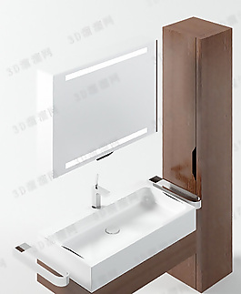 3D洗手臺模型