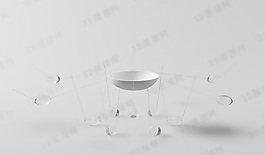 3D吊燈模型