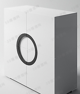 3D邊柜模型