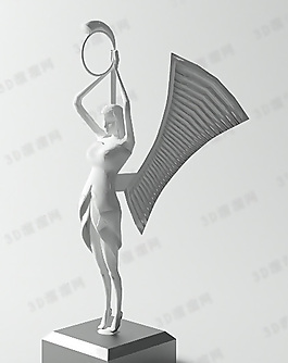 3D裝飾品模型