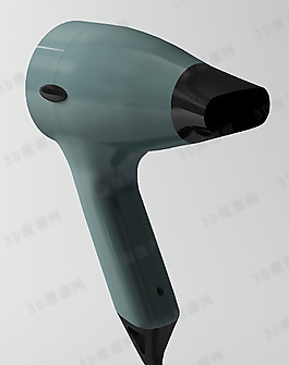 3D电吹风模型