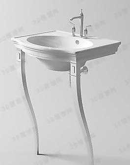 3D洗手臺(tái)模型