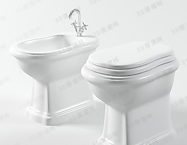 3D坐便器模型