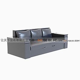 3D三人沙發(fā)模型