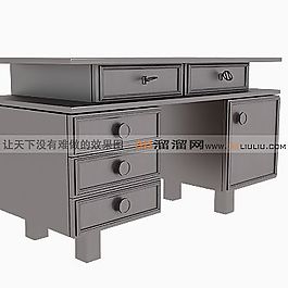 3D書桌模型