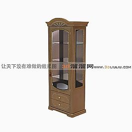 3D酒柜模型