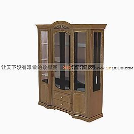 3D酒柜模型