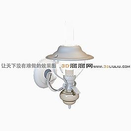 3D壁燈模型