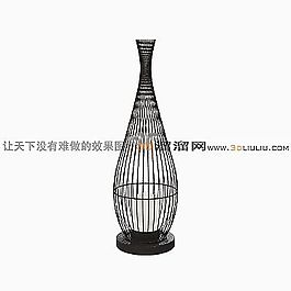 3D台灯模型