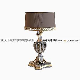 3D臺燈模型