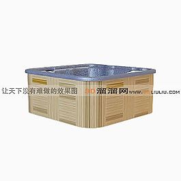 3D浴缸模型