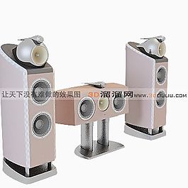 3D音箱模型