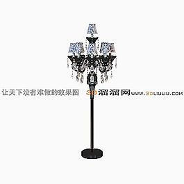 3D落地燈模型